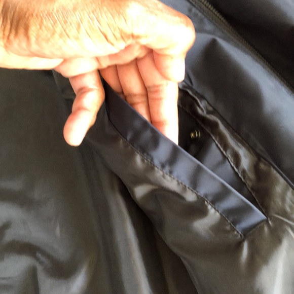 Mens black Zara varsity style jacket - Picture 6 of 7